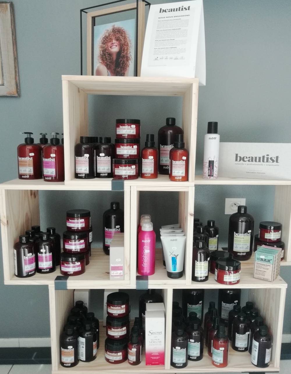 Produit coiffure